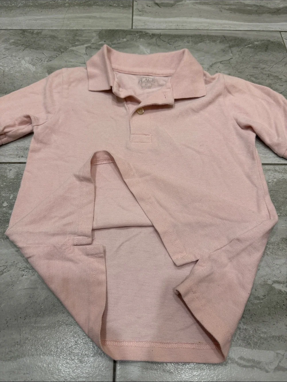 The Children's Place Light Pink Polo Top